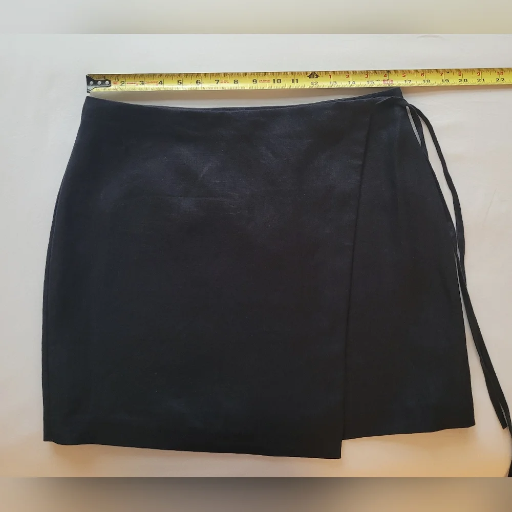 & OTHER STORIES wrap linen skirt. NWT. Size: 12 - Picture 5 of 9